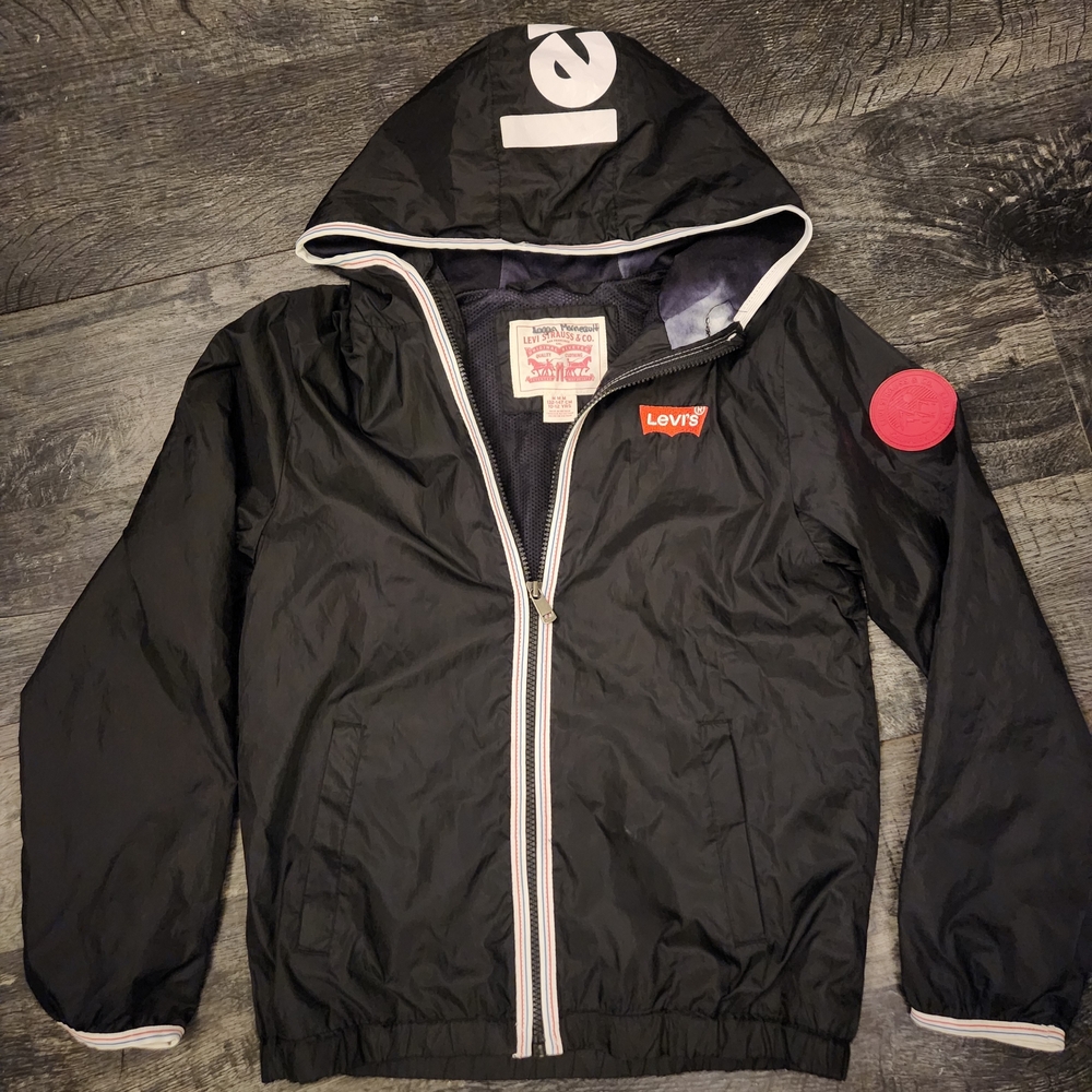 Levi's Black Hooded Jacket